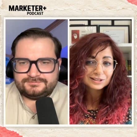 Jak budować widoczność marki w czasach AI? Marketer+ Podcast - Ewelina Podrez-Siama